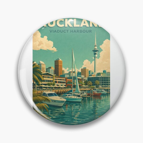 Item preview, Auckland Viaduct Harbour Sky Tower Waitematā Harbour New Zealand designed and sold by Aryabek.