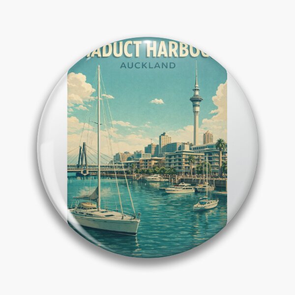 Item preview, Auckland Viaduct Harbour Sky Tower Waitematā Harbour Wynyard Quarter designed and sold by Aryabek.