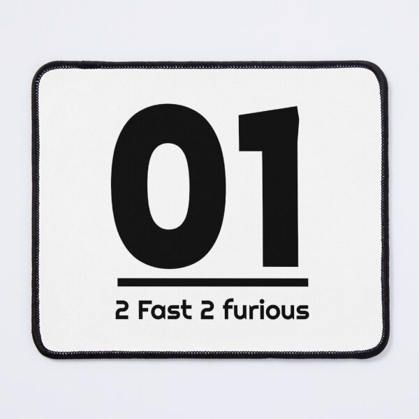 Item preview, 01 2 Fast 2 Furious Racing Typography Retro Car Style Design designed and sold by PixelParinda.