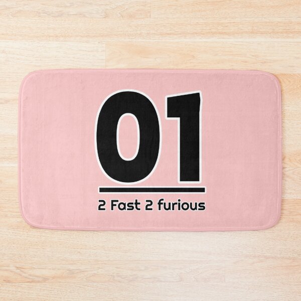 Item preview, 01 2 Fast 2 Furious Racing Typography Retro Car Style Design designed and sold by PixelParinda.
