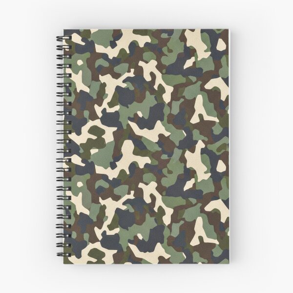 Artikelvorschau, Klassisches Wald-Militär-Tarnmuster entworfen und verkauft von IntelliMindDesigns.