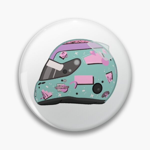 Item preview, Valtteri Bottas 2026 Miami Helmet  designed and sold by OriDraws.