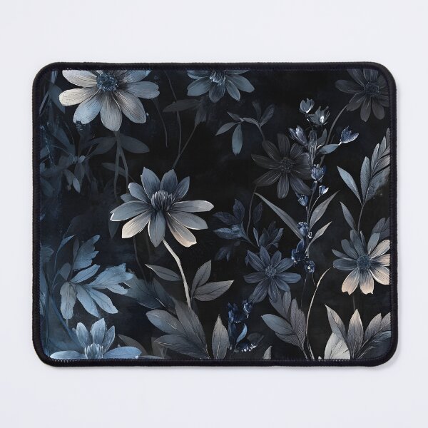 Item preview, Dark Vintage Watercolor Midnight Floral Romantic Flowers designed and sold by GrinGalore.