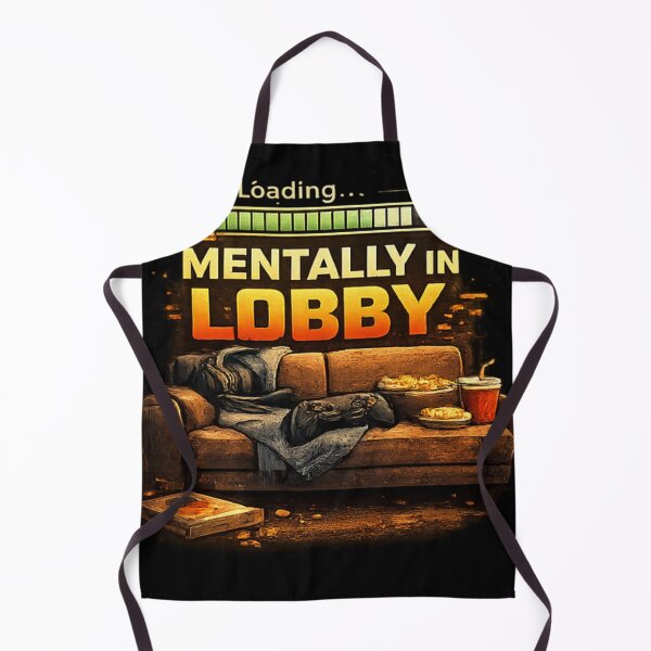 Item preview, Mentally In Lobby Funny Gamer Quote Gaming Meme T-Shirt designed and sold by Artbysarmina.