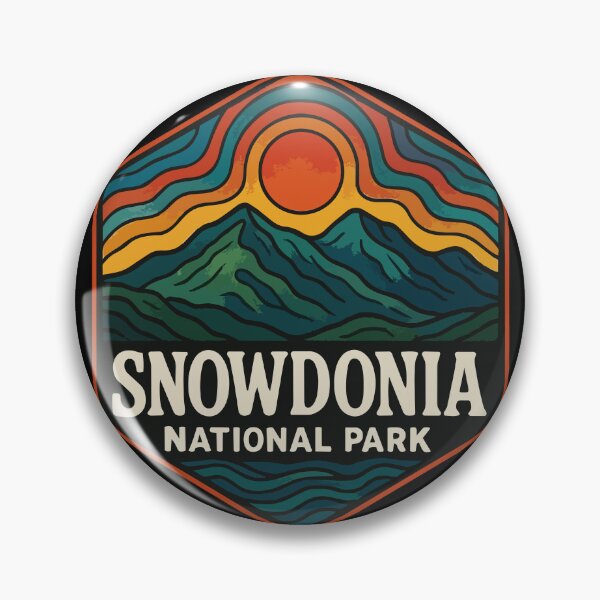 Item preview, Snowdonia National Park Trippy designed and sold by TomFrontierArt.