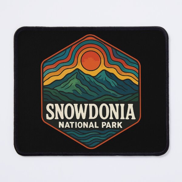 Item preview, Snowdonia National Park Trippy designed and sold by TomFrontierArt.