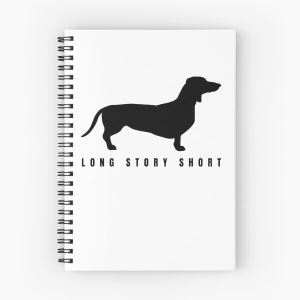 Artikelvorschau, Lustige Dackelgeschichte – Kurz und bündig: Minimalistische Hundekunst entworfen und verkauft von TailPrints.
