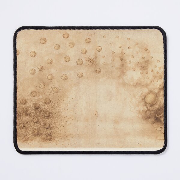 Item preview, Codex Atlanticus Folio 33r by Leonardo da Vinci Engineering Study Fine Art Print designed and sold by artofuniverse.