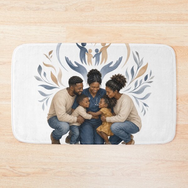 Item preview, Family Hug Love Portrait designed and sold by InkNovaLab.
