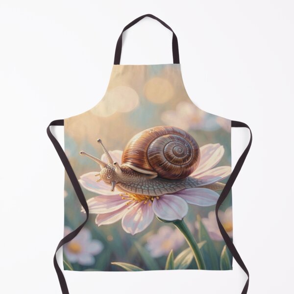 Item preview, Delicate Snail on Pink Blossom in Soft Pastel Dreamlight designed and sold by FotoworldEdel.