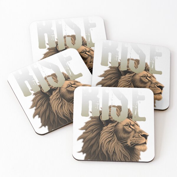 Item preview, Roar and Rise Lion Motivational Design designed and sold by VibhaCreations.