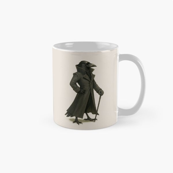 Item preview, Gothic Crow Aristocrat Victorian Gothic Art designed and sold by ChirpInc.