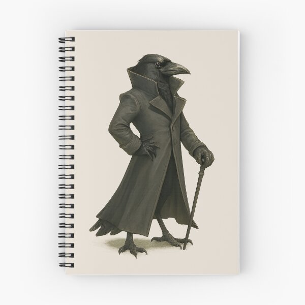 Item preview, Gothic Crow Aristocrat Victorian Gothic Art designed and sold by ChirpInc.