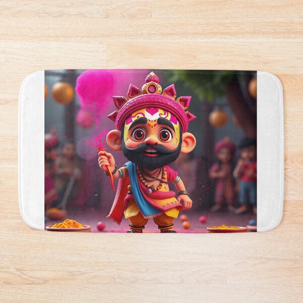 Item preview, Holi Turban Man Sticker   designed and sold by Teewave-Ashish.