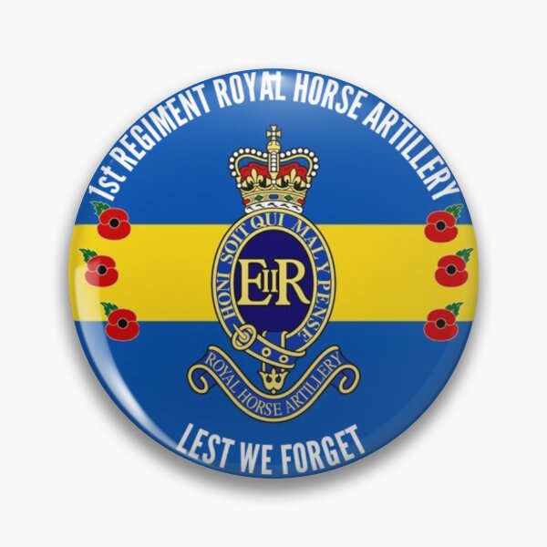 Artikelvorschau, 1. Regiment Königliche Reitartillerie – Auf dass wir nicht vergessen (Gedenken) entworfen und verkauft von Bootneckstore.