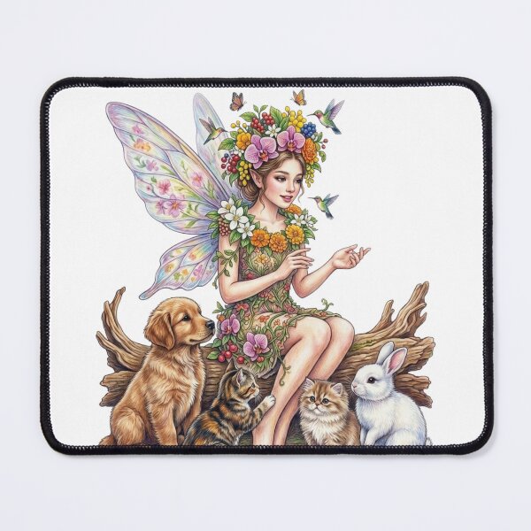 Item preview, An angel and her cute pet. designed and sold by PP&RAINBOW SHOP.