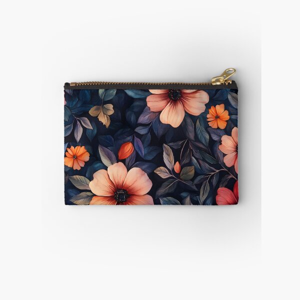 Item preview, Vintage Watercolor Midnight Floral Romantic Colorful Wildflowers designed and sold by GrinGalore.