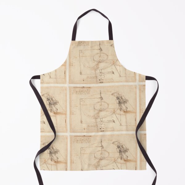 Item preview, Codex Atlanticus Folio 86r by Leonardo da Vinci Mechanical Diagram Fine Art Print designed and sold by artofuniverse.
