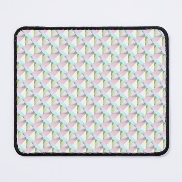 Item preview, Pastel Geometric Gradient Cube Pattern designed and sold by MegaNovaArt.