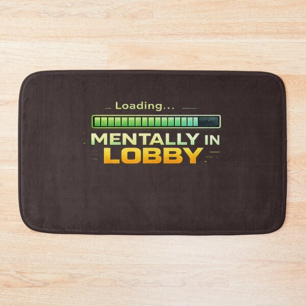 Item preview, Mentally In Lobby Funny Gamer Quote Gaming Meme T-Shirt designed and sold by Artbysarmina.
