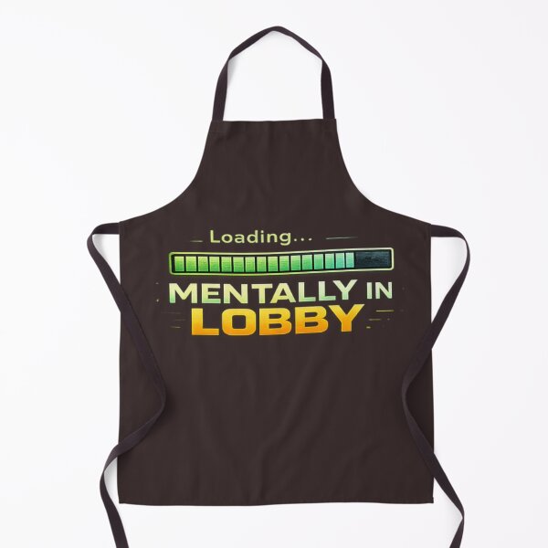 Item preview, Mentally In Lobby Funny Gamer Quote Gaming Meme T-Shirt designed and sold by Artbysarmina.