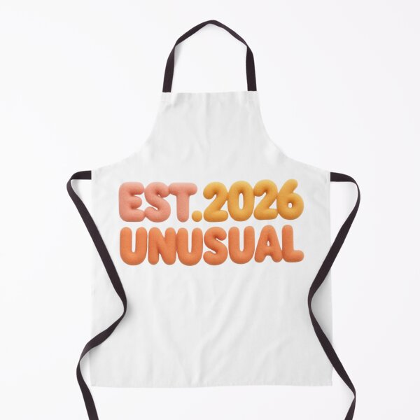 Item preview, Est. 2026 Unusual – Modern Pastel 3D Typography designed and sold by RDproject.