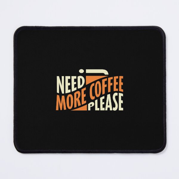 Item preview, "Caffeine Wave: Need More Coffee Please" designed and sold by Billion-design.