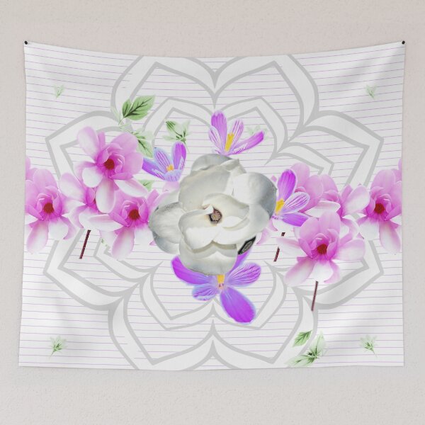 Item preview, Mono-Orchid Pink Flower Art designed and sold by Dahneray1.