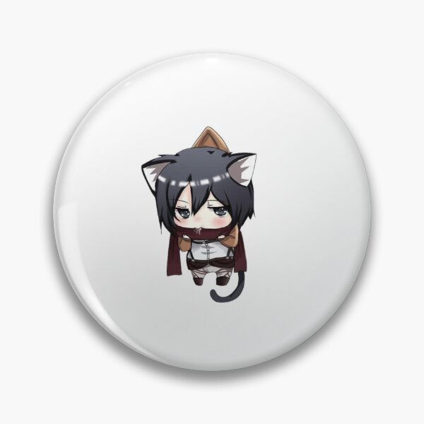 Item preview, Mikasa Ackerman Neko Cat Chibi designed and sold by LesageSecond.