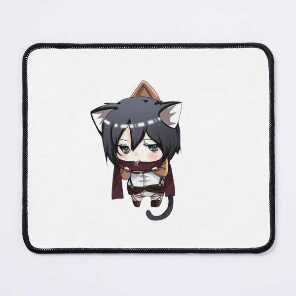Item preview, Mikasa Ackerman Neko Cat Chibi designed and sold by LesageSecond.
