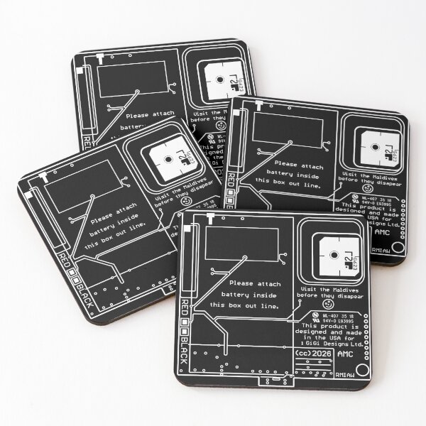 Item preview, Visit the Maldives | PCB Art | Easter Eggs | Viral designed and sold by ScientiaAcLabor.