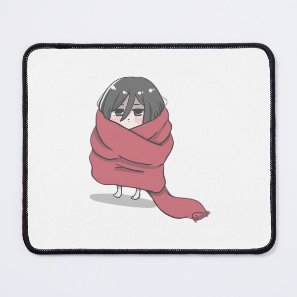 Item preview, Mikasa Ackerman Scarf Aesthetic Art designed and sold by LesageSecond.