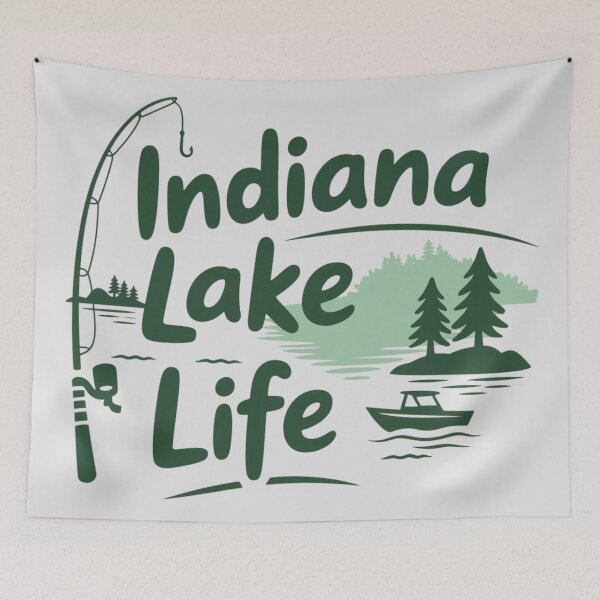 Item preview, Indiana Lake Life designed and sold by 123ks.