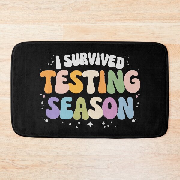 Item preview, I Survived Testing Season School Humor designed and sold by HandicraftArt.