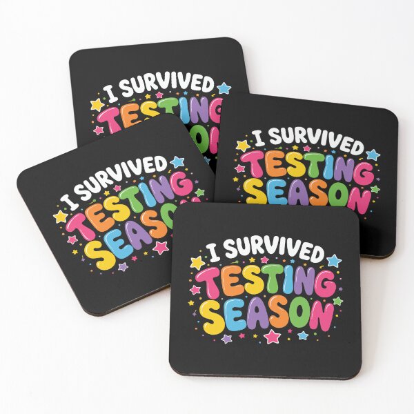 Item preview, I Survived Testing Season School Humor designed and sold by HandicraftArt.