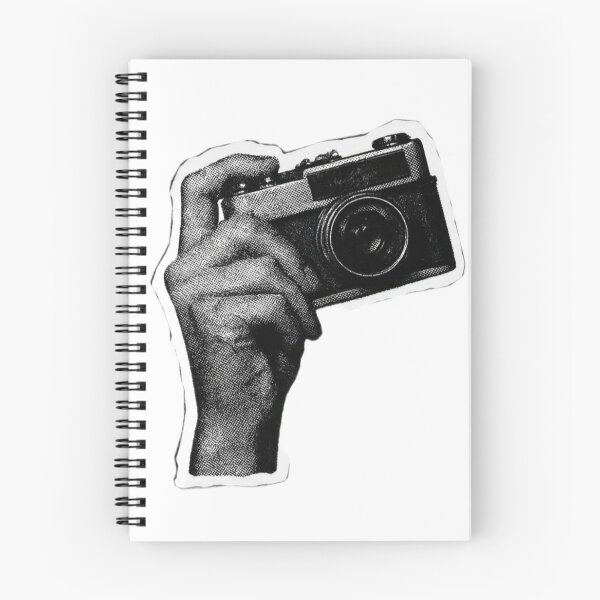 Item preview, Hand Holding Vintage Camera Photographer Sticker designed and sold by Mustangana.
