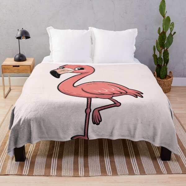 Item preview, Cute cartoon flamingo designed and sold by 123ks.