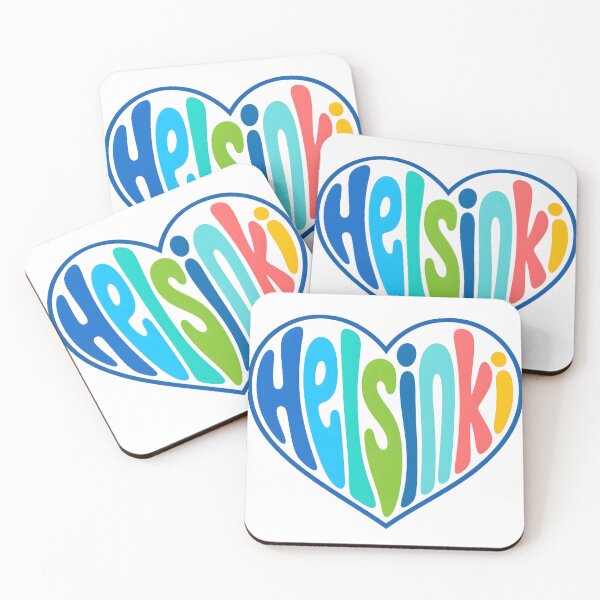 Item preview, Love Helsinki Heart Travel Souvenir designed and sold by Beyond Destinations.