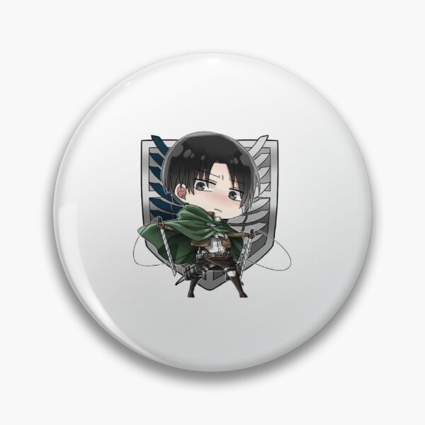 Artikelvorschau, Levi Ackerman Wings of Liberty Chibi entworfen und verkauft von LesageSecond.