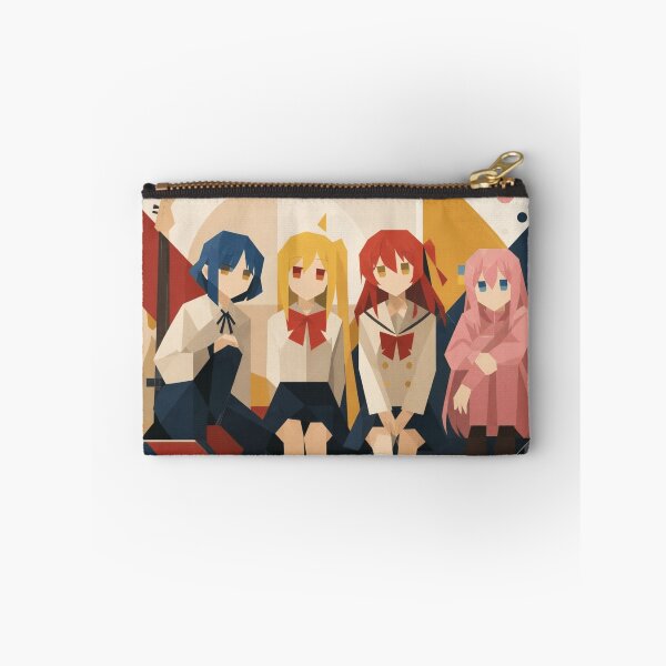 Aperçu de l'œuvre Portrait du groupe Bocchi the Rock Minimalist créée et vendue par ChromiraStudios.