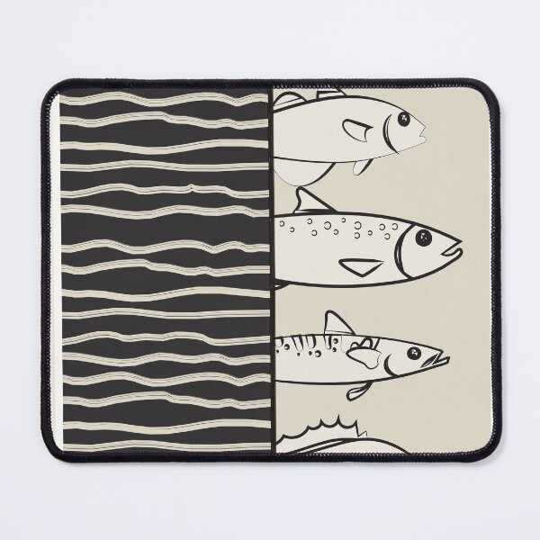 Item preview, Abstract Fishes On A Wave designed and sold by Branka Kodzoman.