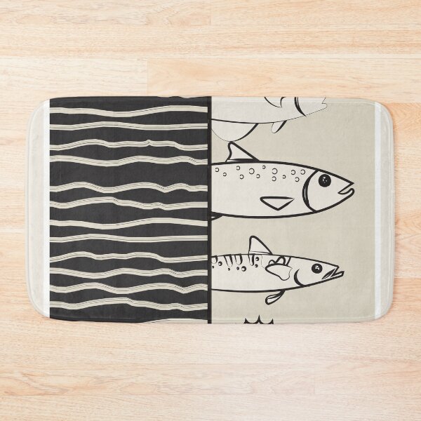 Item preview, Abstract Fishes On A Wave designed and sold by Branka Kodzoman.