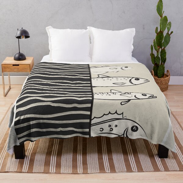 Item preview, Abstract Fishes On A Wave designed and sold by Branka Kodzoman.