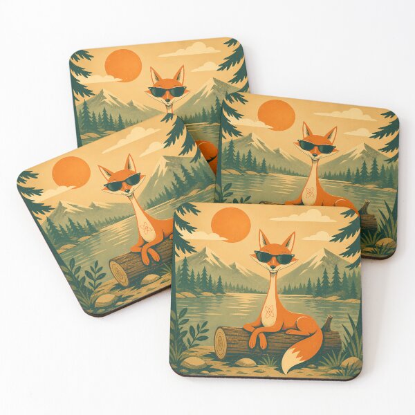 Item preview, Artistic Cool Fox 2 designed and sold by MarkColeImaging.