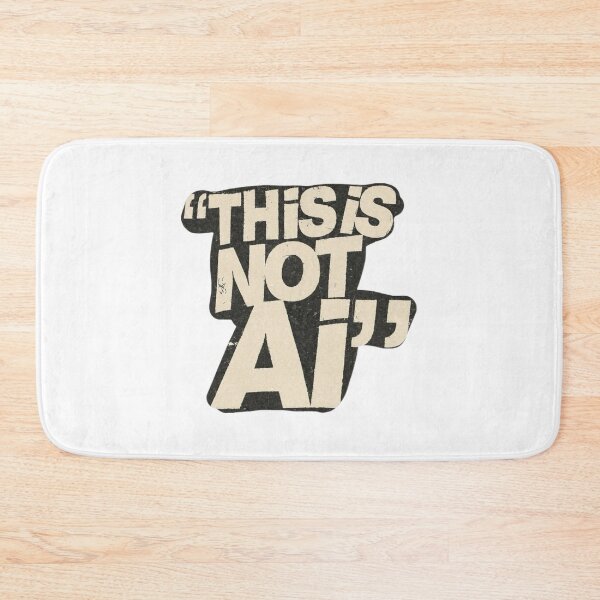Item preview, This Is Not AI Handmade Art Sticker designed and sold by Mustangana.
