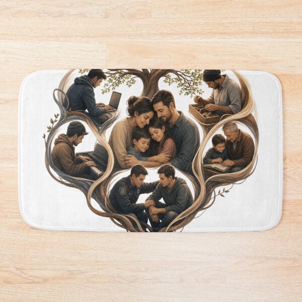 Item preview, Family Love Memory Collage designed and sold by InkNovaLab.