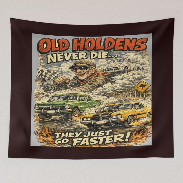 Item preview, Old Holden's Never Die designed and sold by Andyt.
