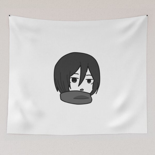 Artikelvorschau, Mikasa Ackerman Minimalistische Schalkunst entworfen und verkauft von LesageSecond.