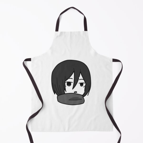 Aperçu de l'œuvre Art minimaliste des foulards de Mikasa Ackerman créée et vendue par LesageSecond.