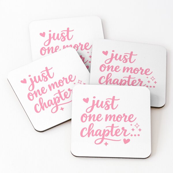 Item preview, Just One Chapter Sticker | Bookworm Sticker | Funny Book Lover Sticker | BookTok Sticker | Reader Gift designed and sold by CUTE & FUN CREATIONS.